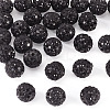 30Pcs Pave Disco Ball Beads RB-TA0001-26B-2
