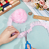 1Pc Double Layer Pleated Lace Ribbon OCOR-BC0007-97A-3