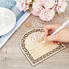 2Pcs 2 Colors Wooden Baby Photo Props DJEW-CP0001-32-3
