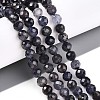 Natural Cordierite/Iolite/Dichroite Beads Strands G-S345-6mm-27-2