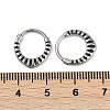 316 Surgical Stainless Steel Hoop Earrings EJEW-G416-29AS-5