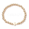 CCB Plastic Beads Stretch Bracelets BJEW-JB11605-02-2