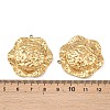 Hammered 304 Stainless Steel Pendants LS-STAS-P424-07G-3