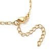 Brass Pendant Necklaces NJEW-S385-05A-G-4