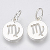 925 Sterling Silver Charms X-STER-T002-44S-06-3