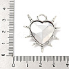Alloy with Acrylic Pendants FIND-G104-02AS-3