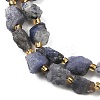 Raw Rough Natural Tanzanite Beads Strands G-D101-A12-4