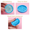 Boutigem 6Pcs 6 Style DIY Silicone Fondant Molds DIY-BG0001-22-10