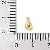 Brass Micro Pave Cubic Zirconia Charms KK-G548-20G-05-3