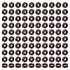 300Pcs Tibetan Style Alloy Spacer Beads FIND-ME0002-29R-1