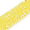 Electroplate Glass Beads Strands EGLA-A044-T4mm-L29-1