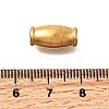 Barrel 304 Stainless Steel Magnetic Clasps STAS-D382-03A-G-3