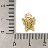 Brass Micro Pave Cubic Zirconia Pendants KK-H487-14G-3