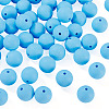 50Pcs Food Grade Eco-Friendly Silicone Beads SIL-TA0002-89I-2