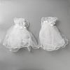 Polyester Bridal Lace Oversleeves for Women AJEW-WH20007-90-1