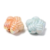 UV Plating & Luminous Opaque Acrylic Beads MACR-L015-14D-4