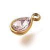 304 Stainless Steel Pendants STAS-Q346-04G-03-2