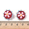 Baking Paint Glass Enamel Beads LAMP-S080-03D-4