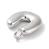 Rack Plating Brass Balloon Letter Pendants LS-KK-C050-01P-U-2