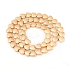 Electroplated Non-magnetic Synthetic Hematite Beads Strands G-F682-06A-KCG-2