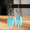 Alloy Rhinestone Teardrop Chandelier Earrings FS-WG764FB-04-1
