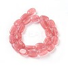Cherry Quartz Glass Beads Strands G-I231-12-2
