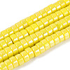 AB Color Plated Opaque Glass Beads Strands GLAA-T026-3x6mm-P12-1