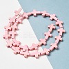 Synthetic Turquoise Dyed Beads Strands G-P507-06C-2