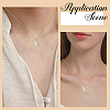 10Pcs Brass Micro Pave Cubic Zirconia Pendants KK-BBC0016-79-4