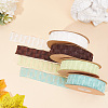 10 Yards Polyester Lace Trim Ribbon OCOR-WH20005-42C-3