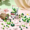 400Pcs 4 Colors Polyester Pom Pom Balls DIY-SC0031-37A-5