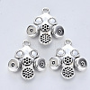 Tibetan Style Alloy Pendants LS-X-TIBE-R316-091AS-RS-1