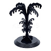 Spray Shaped Plastic Earring Display Trees EDIS-WH0016-037-1