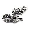 Tibetan Style Alloy Pendants TIBE-L012-039AS-03-2