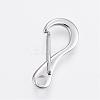 Tarnish Resistant 304 Stainless Steel Keychain Clasp Findings STAS-P150-07P-1