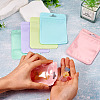 25Pcs 5 Colors Rectangle Plastic Yin-Yang Resealable Packaging Bags ABAG-TA0001-27A-6