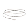 Wire Wrap Upper Arm Cuff Band AJEW-G033-07P-1