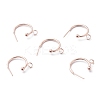 304 Stainless Steel Half Hoop Earrings STAS-Z028-B01-RG-2
