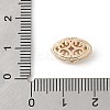 Brass Micro Pave Cubic Zirconia Beads KK-K297-27G-02-3