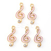 Alloy Enamel Pendants ENAM-S121-021A-2