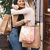 6Pcs Rectangle Paper FLower Gift Bags with Rope Handles ABAG-TA0001-29A-7