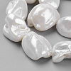 Shell Pearl Beads Strands BSHE-K010-08A-2