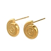304 Stainless Steel Stud Earrings EJEW-C162-02C-G-3
