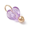 Transparent Acrylic Pendants PALLOY-JF03346-4