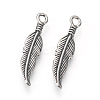 304 Stainless Steel Pendants STAS-E446-08AS-2