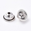 Tibetan Style Alloy Bead Caps X-K090A042-2