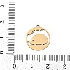 201 Stainless Steel Pendants STAS-Z155-07G-3
