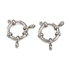 304 Stainless Steel Spring Ring Clasps LS-STAS-B095-03P-03-1