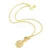 201 Stainless Steel Pendant Necklaces LS-NJEW-E101-03G-2