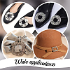 6Pcs 3 Styles Alloy Rhinestone Shoe Buckle Clips AJEW-PH0011-57-6